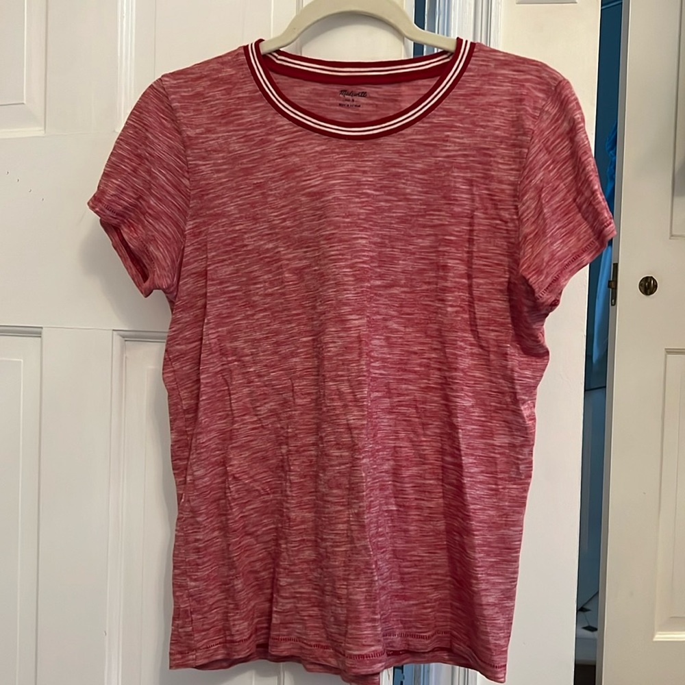 Madewell red tee